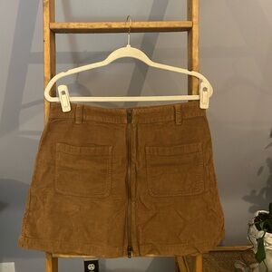 Madewell Corduroy Mini Skirt
